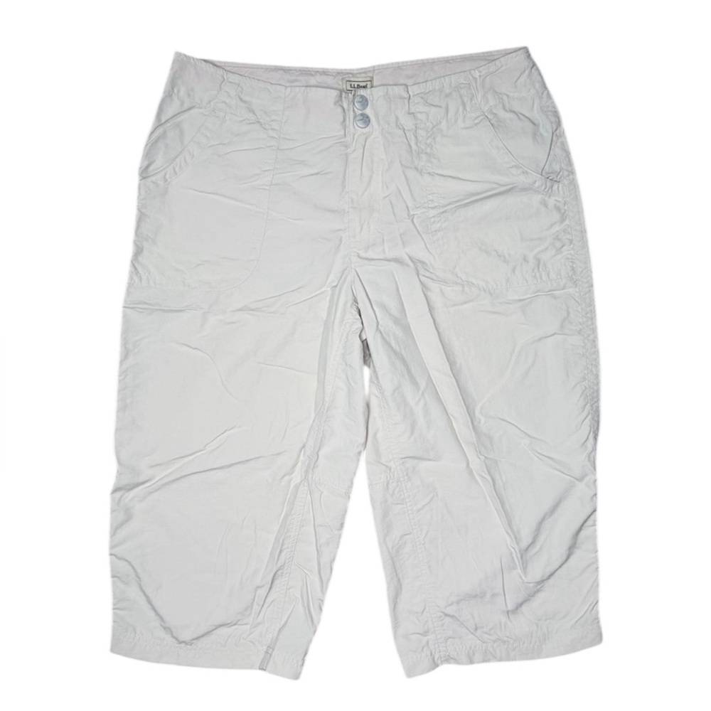 L. L. Bean nylon capri pants